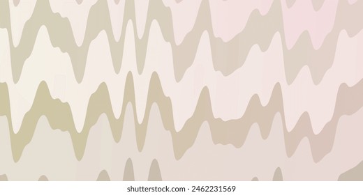 Light Orange vector template with wry lines. Illustration in abstract style with gradient curved.  Pattern for websites, landing pages.