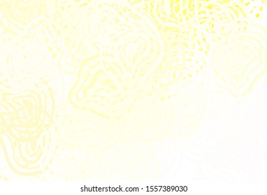 Light Orange vector texture with abstract forms. Illustration with colorful gradient shapes in abstract style. Simple design for your web site.