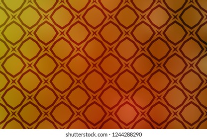 Light Orange vector texture with beautiful stars. Decorative illustration with stars on abstract template. Pattern for websites, landing pages.