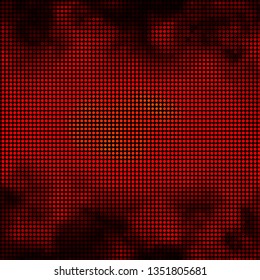 Light Orange vector texture with circles. Modern abstract illustration with colorful circle shapes. Pattern for booklets, leaflets.