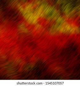Light Orange vector texture with circular arc. Illustration in abstract style with gradient curved.  Best design for your ad, poster, banner.