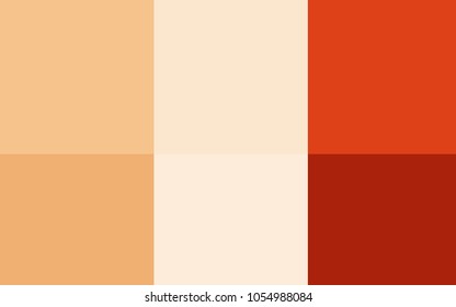 Light Orange vector texture with collection of colors. Colorful gradient set with collection of rainbow colors. Set of colors for clever designers.