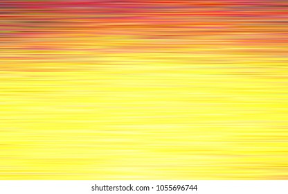 Light Orange vector texture with colored lines. Lines on blurred abstract background with gradient. Best design for your ad, poster, banner.