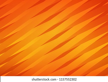 Light Orange vector texture with colored lines. Blurred decorative design in simple style with lines. Best design for your ad, poster, banner.