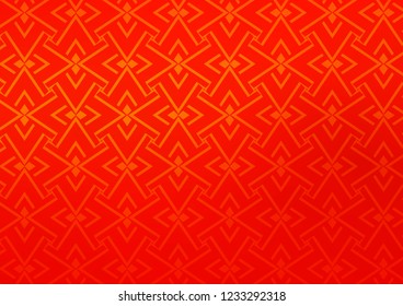 Light Orange vector texture with colored lines. Shining colored illustration with narrow lines. Smart design for your business advert.