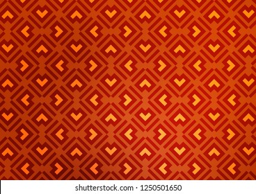 Light Orange vector texture with colored lines. Blurred decorative design in simple style with lines. Pattern for business booklets, leaflets.