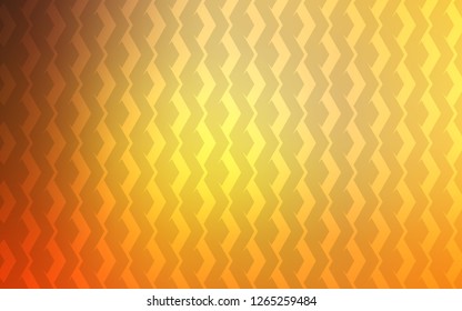 Light Orange vector texture with colored lines. Glitter abstract illustration with colorful sticks. Pattern for ads, posters, banners.