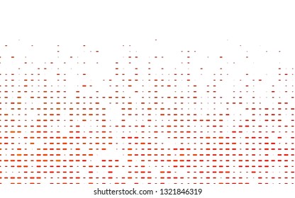 Light Orange vector texture with colored lines. Modern geometrical abstract illustration with staves. Best design for your ad, poster, banner.