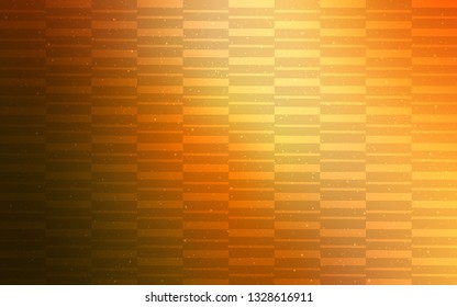 Light Orange vector texture with colored lines. Modern geometrical abstract illustration with Lines. Best design for your ad, poster, banner.
