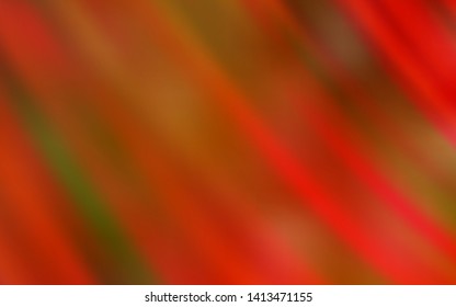 Light Orange vector texture with colored lines. Lines on blurred abstract background with gradient. Pattern for your busines websites.