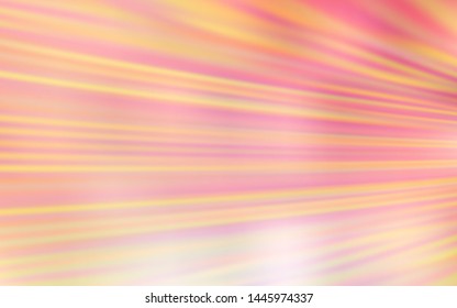 Light Orange vector texture with colored lines. Glitter abstract illustration with colorful sticks. Template for your beautiful backgrounds.