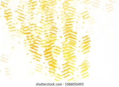 Light Orange vector texture with colored lines. Blurred decorative design in simple style with lines. Pattern for your busines websites.