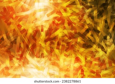 Light Orange vector texture with colored lines. Blurred decorative design in simple style with lines. Smart design for your business advert.