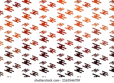 Textura vectorial de naranja claro con líneas coloridas. Líneas sobre fondo abstracto borroso con degradado. Mejor diseño para tu anuncio, afiche, banner.