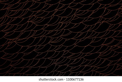Light Orange vector  texture with disks. Blurred bubbles on abstract background with colorful gradient. New design for ad, poster, banner of your website.