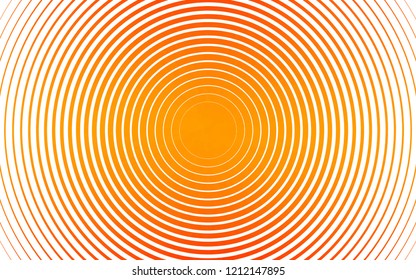 Light Orange vector texture with disks. Abstract illustration with colored bubbles in nature style. Pattern for ads, booklets.