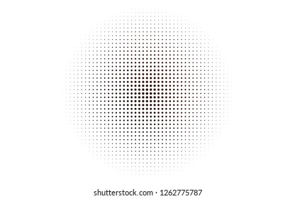 Light Orange vector texture with disks. Glitter abstract illustration with blurred drops of rain. Pattern for ads, leaflets.