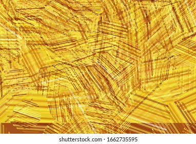 Light Orange vector texture with disks. Beautiful colored illustration with blurred circles in nature style. Pattern for textures of wallpapers.