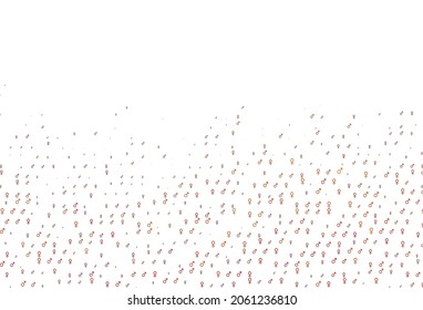 Light orange vector texture with male, female icons. Simple gradient design in abstract style with gender shapes. Base design for dating websites.
