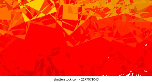 Light Orange vector texture with memphis shapes. Illustration with colorful shapes in abstract style. Modern design for your ads.
