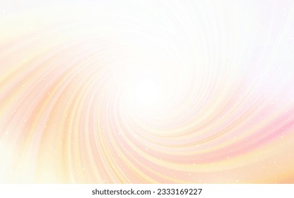Light Orange vector texture with milky way stars. Space stars on blurred abstract background with gradient. Pattern for astrology websites.