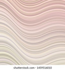 Light Orange vector texture with wry lines. Colorful geometric sample with gradient curves.  Pattern for websites, landing pages.
