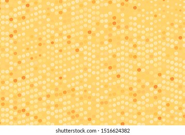 Light Orange vector texture with wry lines. A completely new colorful illustration in simple style. A completely new design for your business.