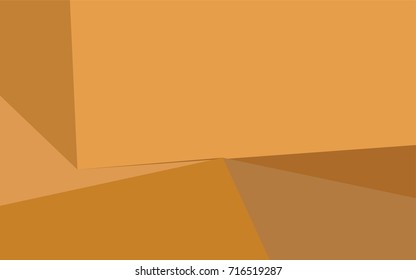 Light Orange vector triangle mosaic template. Glitter abstract illustration with an elegant design. A new texture for your design.