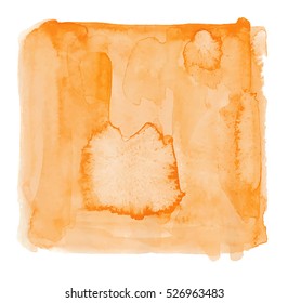 Light Orange Watercolor Background