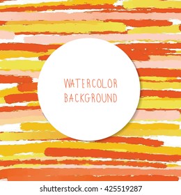 Light orange yellow love pastel background in love vintage summer with circle paper