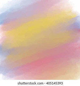 Light orange yellow pink blue love pastel background in vintage summer