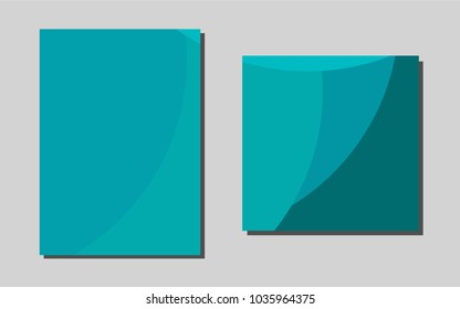 Light Orangevector background for presentations. Abstract booklet on colored background with gradient. The pattern can be used for any ad, booklets.