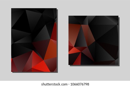Light Orangevector banner for websites. Glitter abstract design concept with text box. New design for a poster, banner of your website.