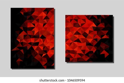 Light Orangevector template for landing pages. Glitter abstract design concept with text box. New design for a poster, banner of your website.