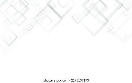 Light Ornament Web Vector  Background. Abstract Tile Template. Gray Shape Design. Grey Architecture Wallpaper.