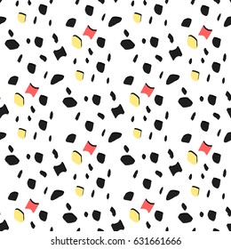 light painted color, graphic pattern of geometric shapes with textures on a white background
