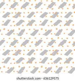 light painted color pattern of graphic shapes, lines, strokes, dashes, ovals, spots, circles, dots, the textures on the white background
