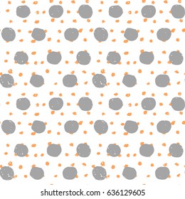 light painted color pattern of the graphical strokes, stains, lines, ovals, circles, lines, shapes with textures on a white background