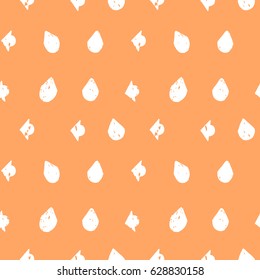 light painted color pattern of the graphics drops and arrows with textures on orange background