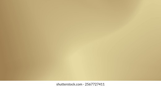 Light pale brown yellow silk satin. Gradient. Dusty gold color. Golden luxury elegant beauty premium abstract background. vector eps10