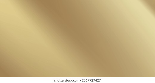 Light pale brown yellow silk satin. Gradient. Dusty gold color. Golden luxury elegant beauty premium abstract background. vector eps10