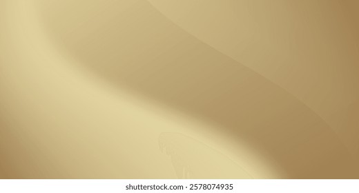 Light pale brown yellow silk satin. Gradient. Dusty gold color. Golden luxury elegant beauty premium abstract background.