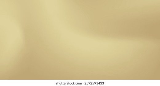 Light pale brown yellow silk satin. Gradient. Dusty gold color. Golden luxury elegant beauty premium abstract background. vector eps10