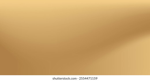 Light pale soft pastel gold golden champagne beige abstract background. Color gradient ombre transition.