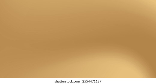 Light pale soft pastel gold golden champagne beige abstract background. Color gradient ombre transition.