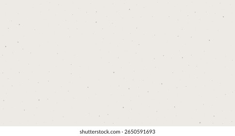 Textura de papel leve com manchas, grão. Ilustração vetorial. Textura de papel cinza ofício com pontos, manchas.