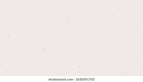 Textura de papel leve com manchas, grão. Ilustração vetorial. Textura de papel cinza ofício com pontos, manchas.