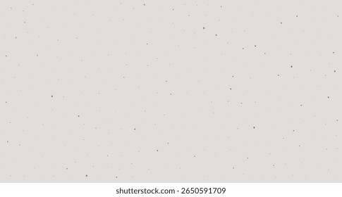 Textura de papel leve com manchas, grão. Ilustração vetorial. Textura de papel cinza ofício com pontos, manchas.