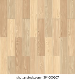 Light parquet seamless floor texture. Editable vector pattern in swatches.