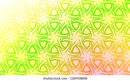 Light Pastel color Gradient Background with Geometric Pattern. For Your Graphic Invitation Card, Poster, Brochure. Vector Illustration